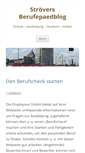 Mobile Screenshot of berufe.paedblog.de